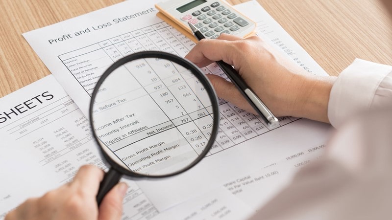 حسابرس داخلی، وظیفه بررسی صحت گزارش‌های مالی شرکت را برعهده دارد